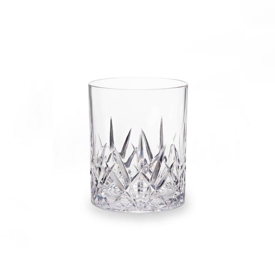 Drinkware Q Squared | Aurora Crystal Clear Tritan Acrylic Dof Glass Tumbler