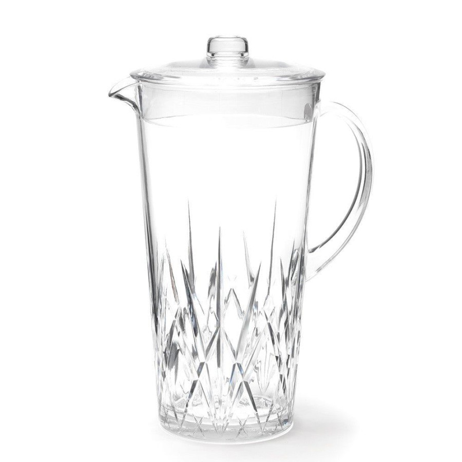 Drinkware Q Squared | Aurora Crystal Clear Tritan Acrylic Pitcher