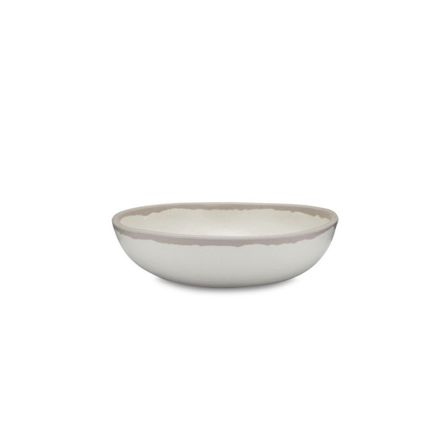 Dinnerware Q Squared | Potter Stone Gray Melaboo Cereal Bowl