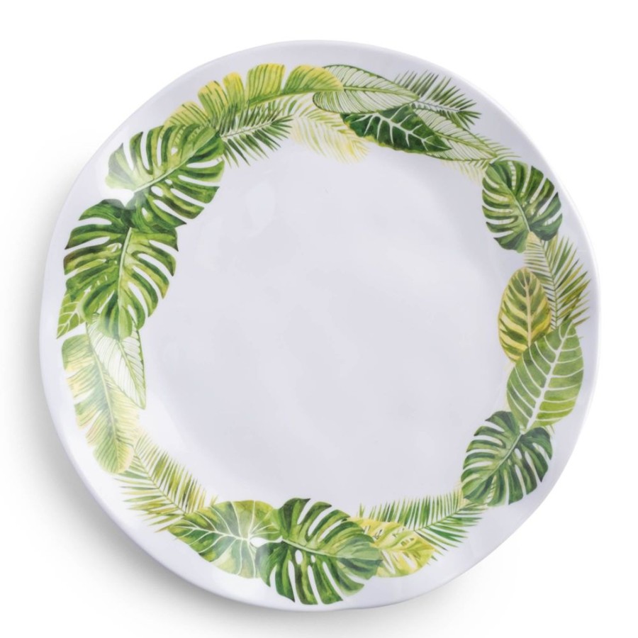 Dinnerware Q Squared | Palm Melamine Dinner Plate