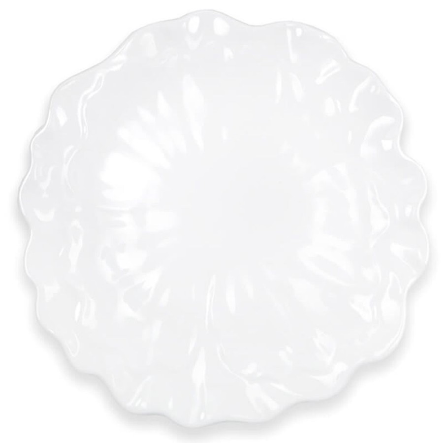 Serveware Q Squared | Peony White Melamine Platter