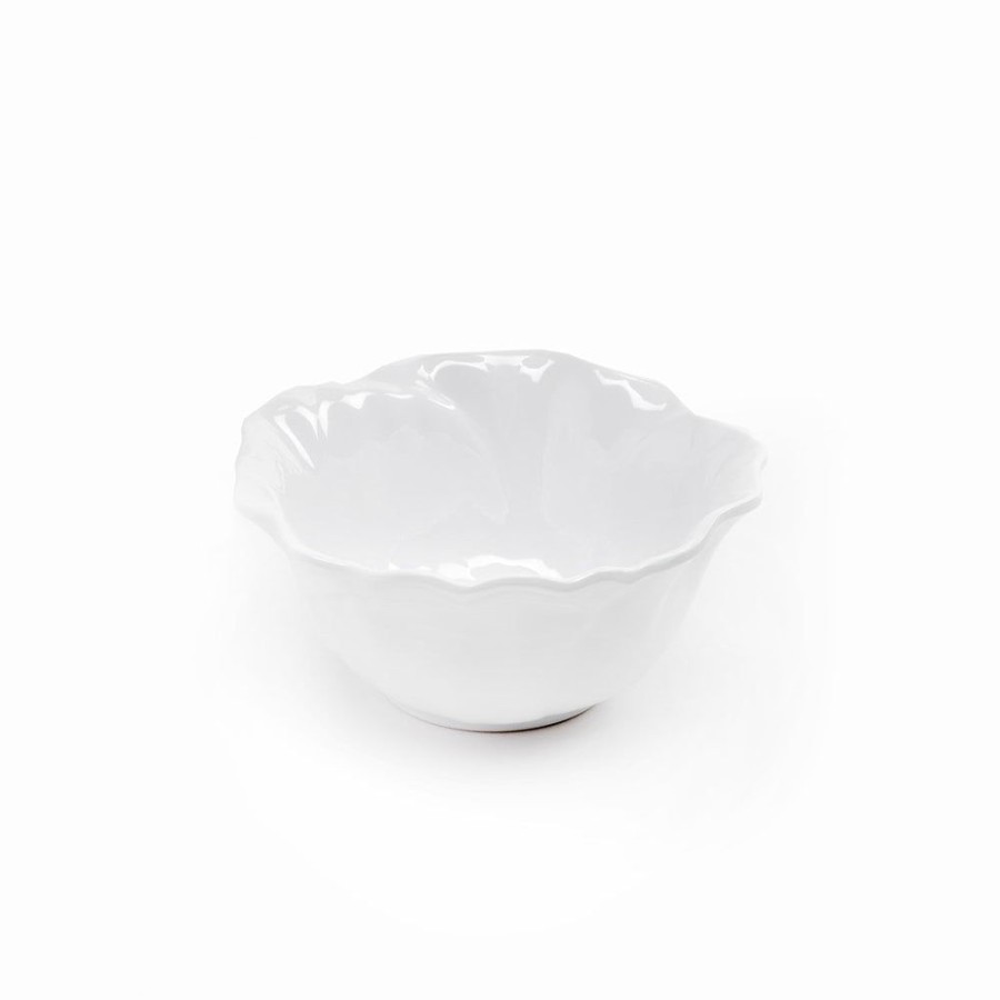 Dinnerware Q Squared | Peony White Melamine Cereal Bowl