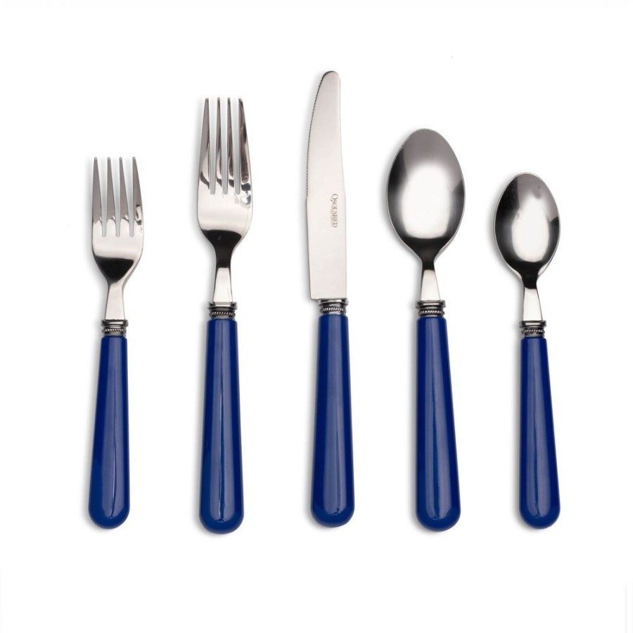 Sets & Gifts Q Squared | Provence Blue 20Pc Flatware Set