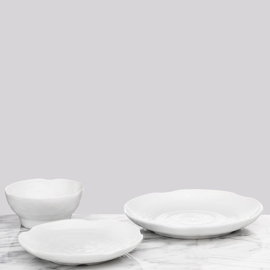 Dinnerware Q Squared | Pearl Melamine Dinner Plate