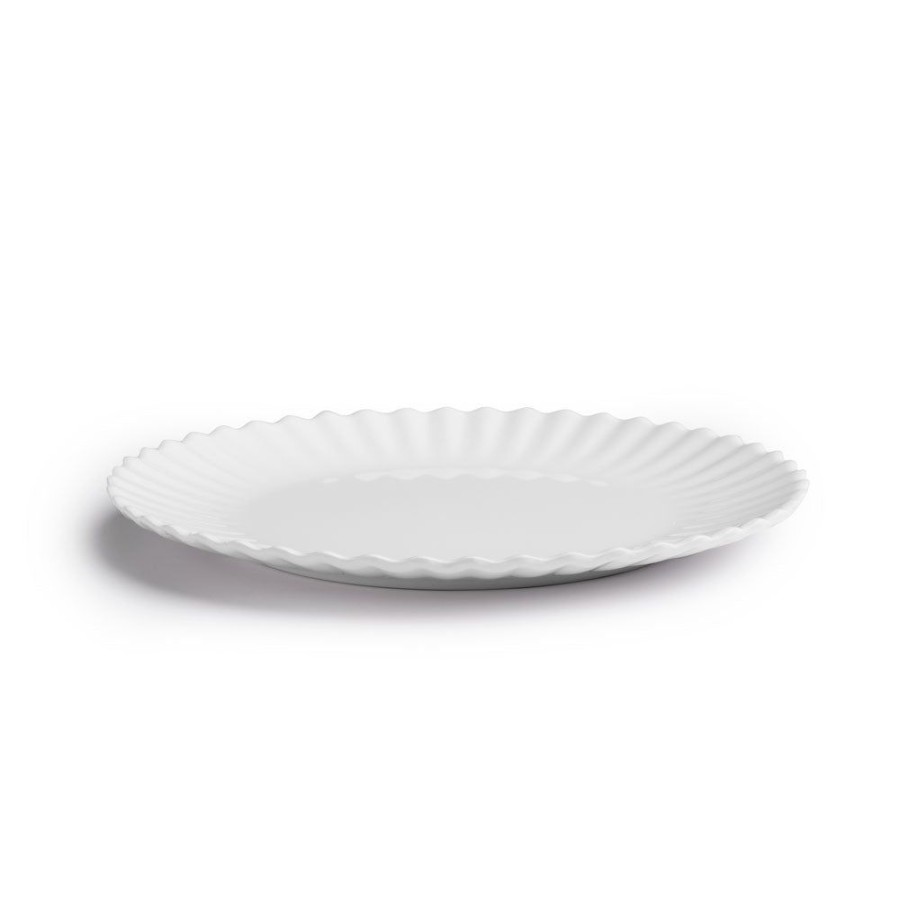 Dinnerware Q Squared | Patio Luxe Lightweight White Salad Plate