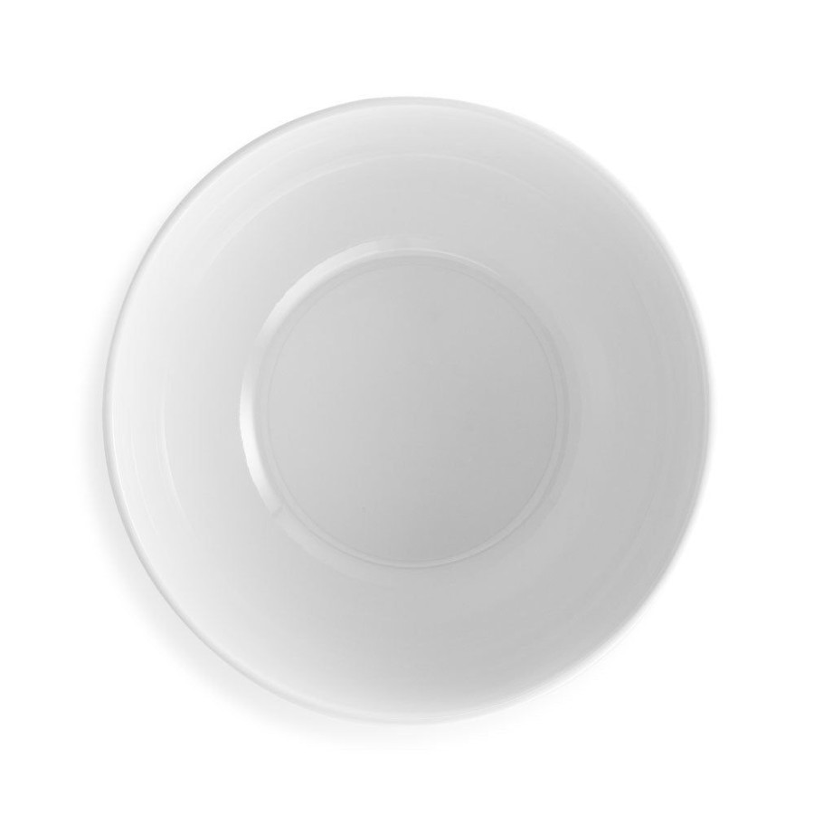 Serveware Q Squared | Diamond White Melamine Round Serving Bowl