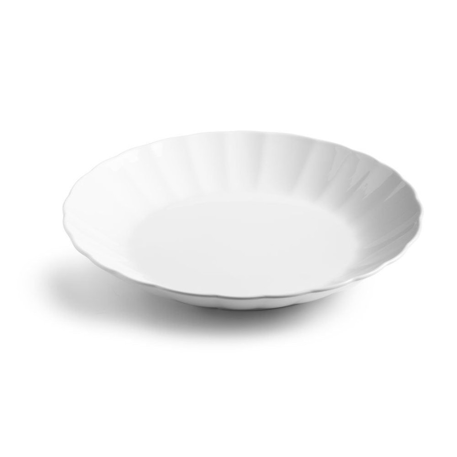 Serveware Q Home | Large White Patio Melamine Serving Platter