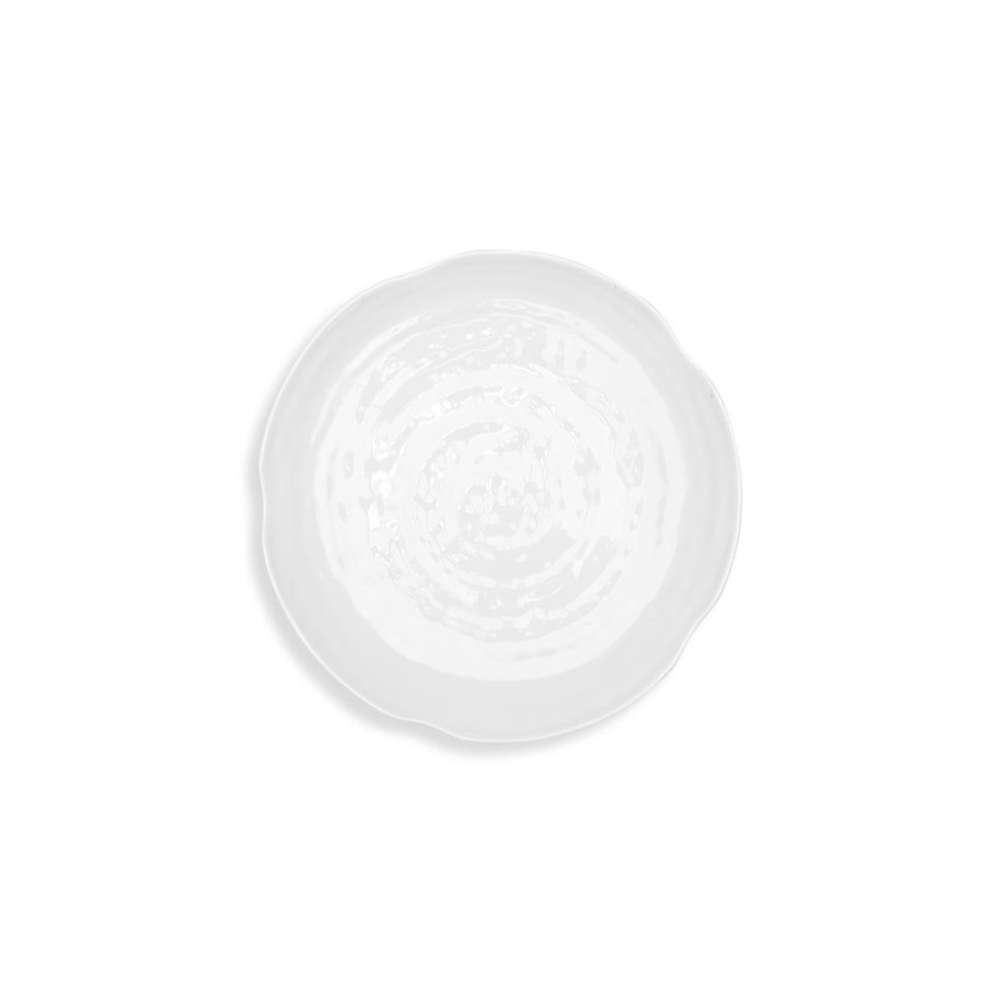 Dinnerware Q Squared | Pearl Melamine Canape Plate