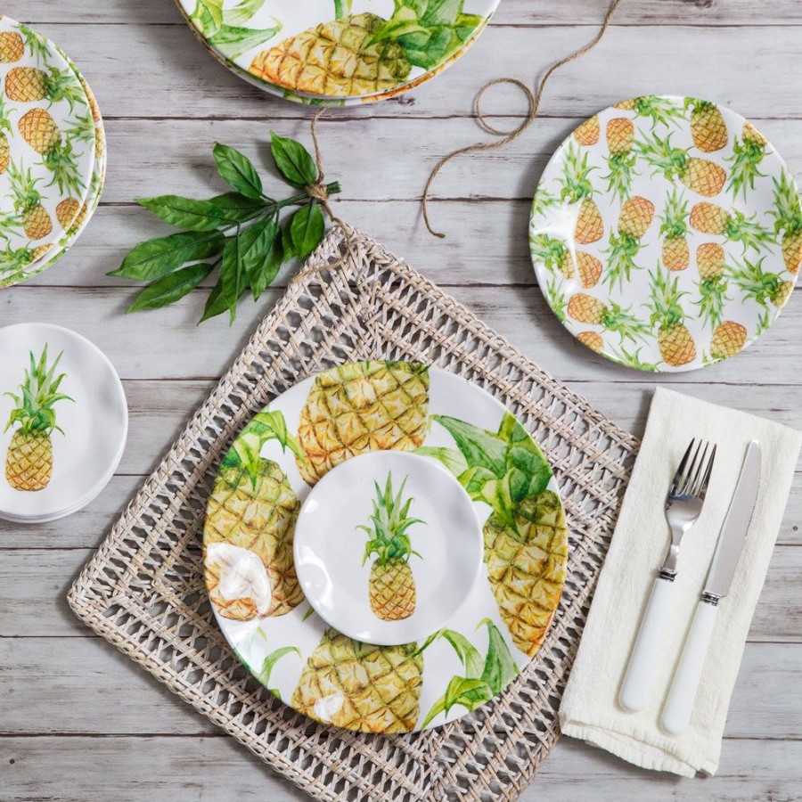 Dinnerware Q Squared | Aloha Melamine Canape Plate