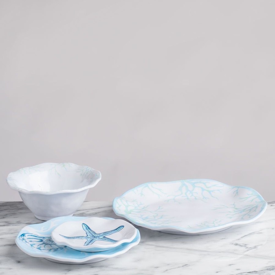 Sets & Gifts Q Squared | Captiva Melamine 12Pc Dinnerware Set