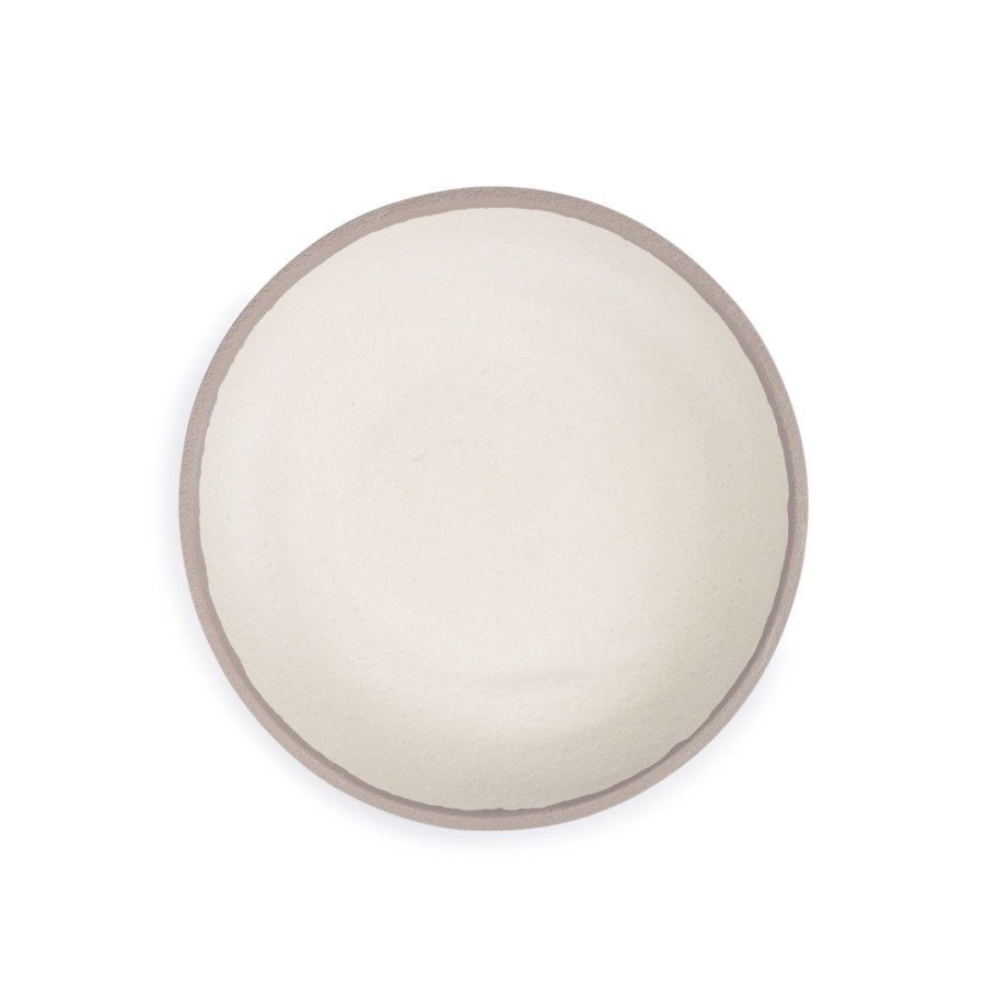 Dinnerware Q Squared | Potter Stone Gray Melaboo Salad Plate