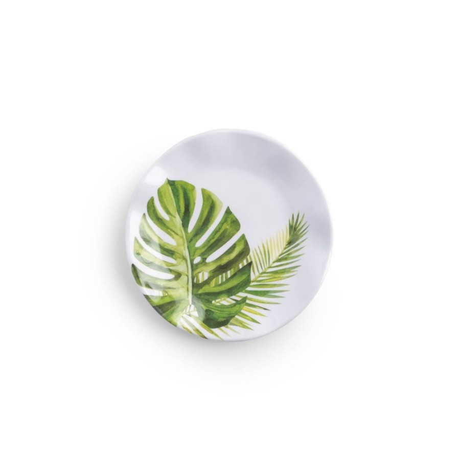 Dinnerware Q Squared | Palm Melamine Canape Plate