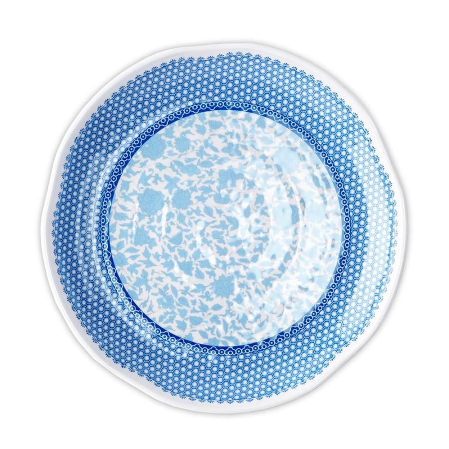 Dinnerware Q Squared | Heritage Blue Melamine Dinner Plate