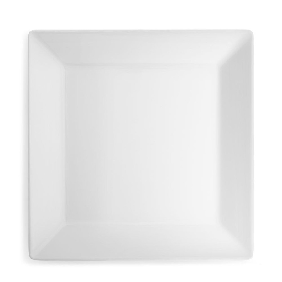 Dinnerware Q Squared | Diamond White Melamine Square Dinner Plate